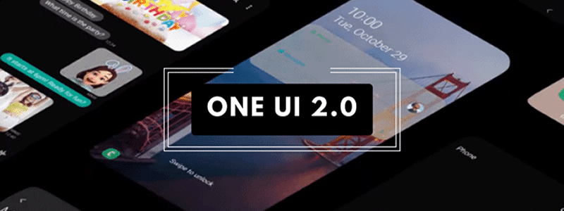 Galaxy A20, Android 10 avec One UI 2.0