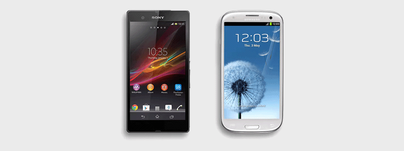 Xperia Z Versus Galaxy S3